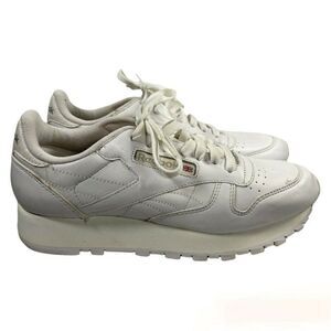 Reebok Classics RB 302 White Women's Leather Upper Running Shoes Size US 7